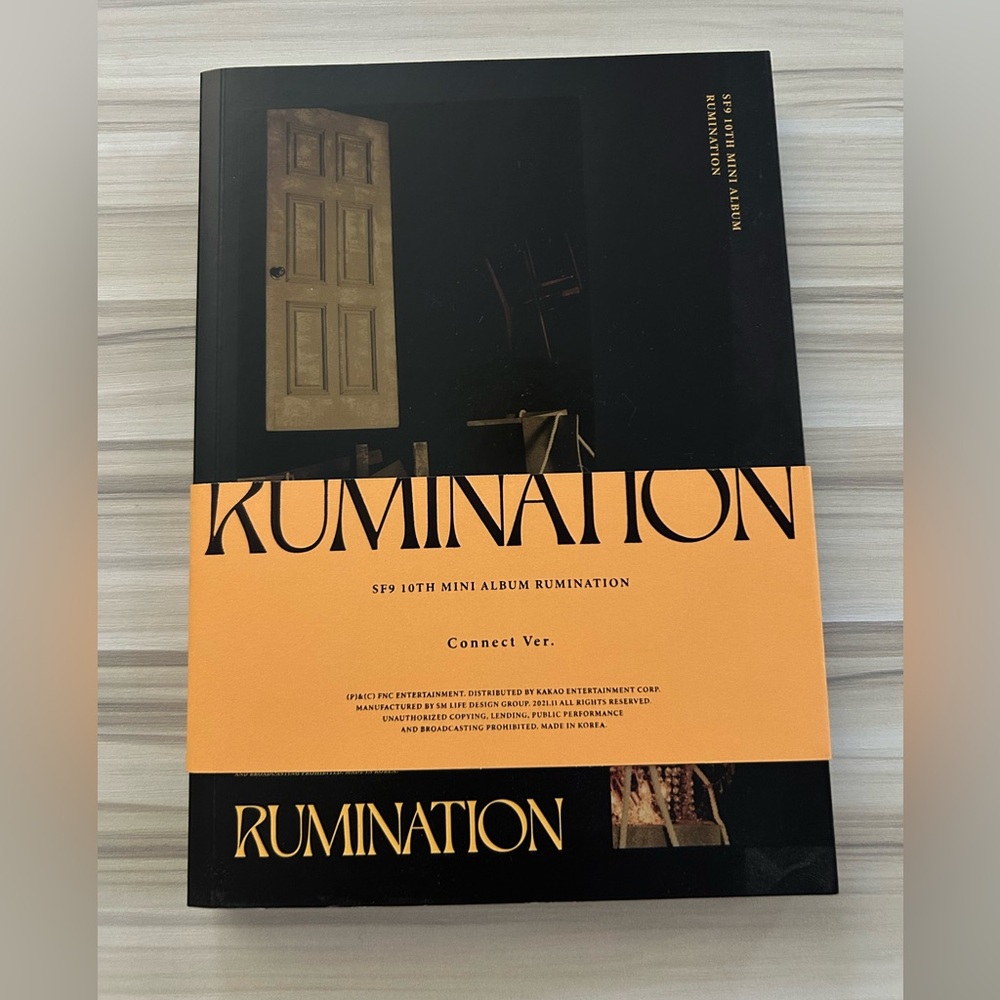 🌼BOGO ALBUMS🌼 KPOP Albums; SF9 - Rumination: Connect Version